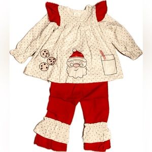 Milk & Cookies for Santa! 🎅🏻 NWT Adorable 2-Piece Outfit